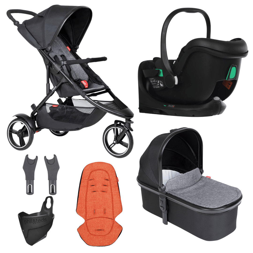 phil&teds® dot™ buggy travel system bundle