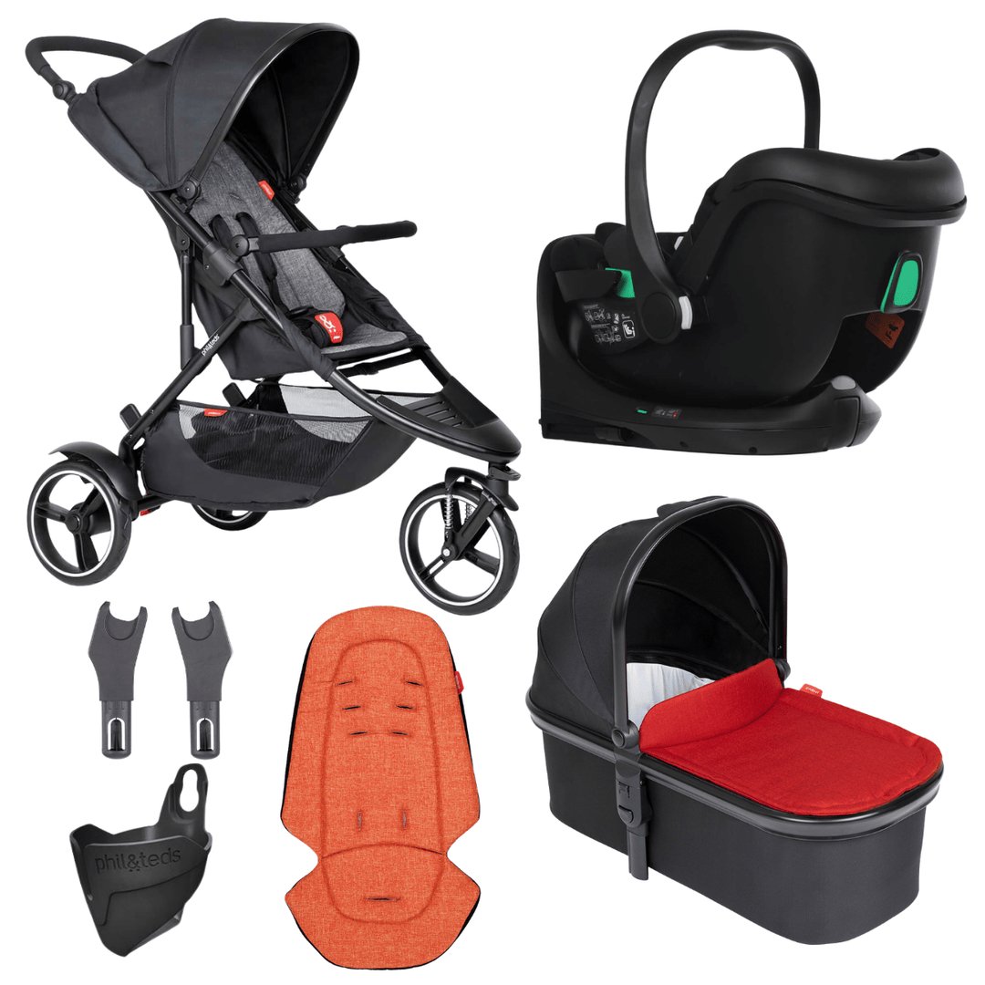 phil&teds® dot™ buggy travel system bundle