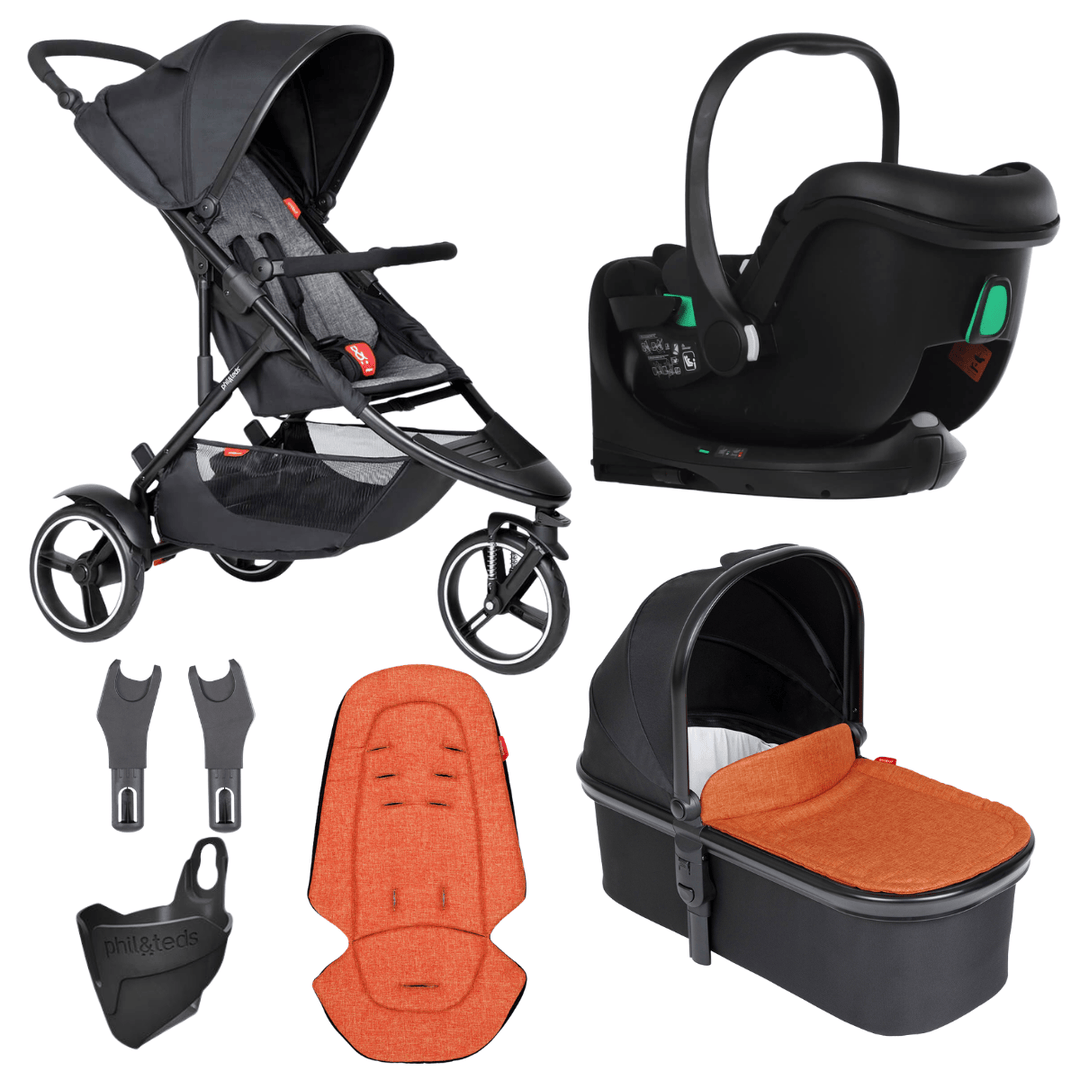 phil&teds® dot™ buggy travel system bundle