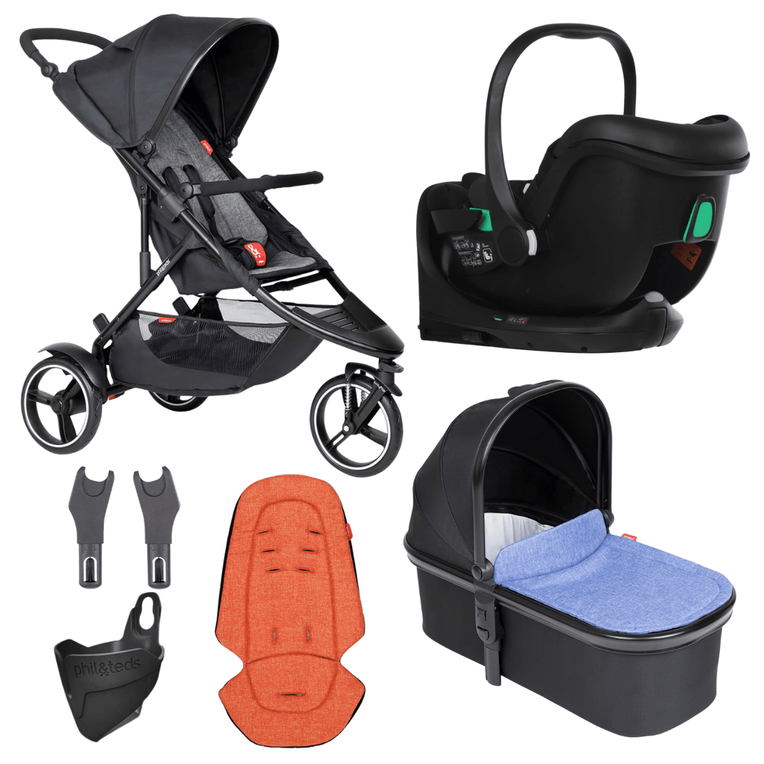 phil&teds® dot™ buggy travel system bundle
