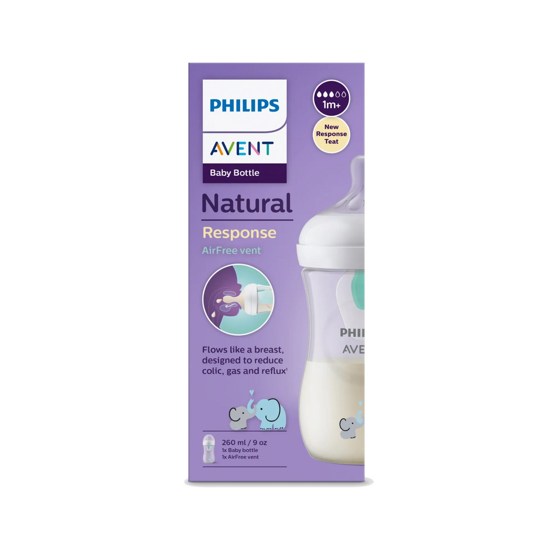 Avent Natural Response Air Free Vent Bottle 260ml