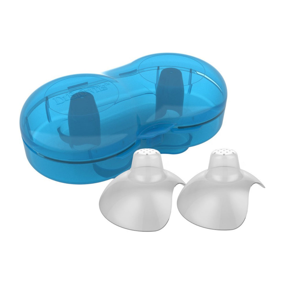 Dr Browns Nipple Shields with Steriliser Case