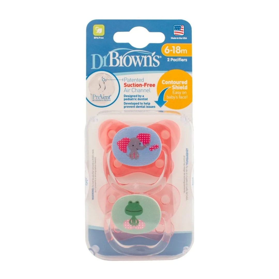 Dr Browns Prevent Dummie Stage 2 - 2 Pack