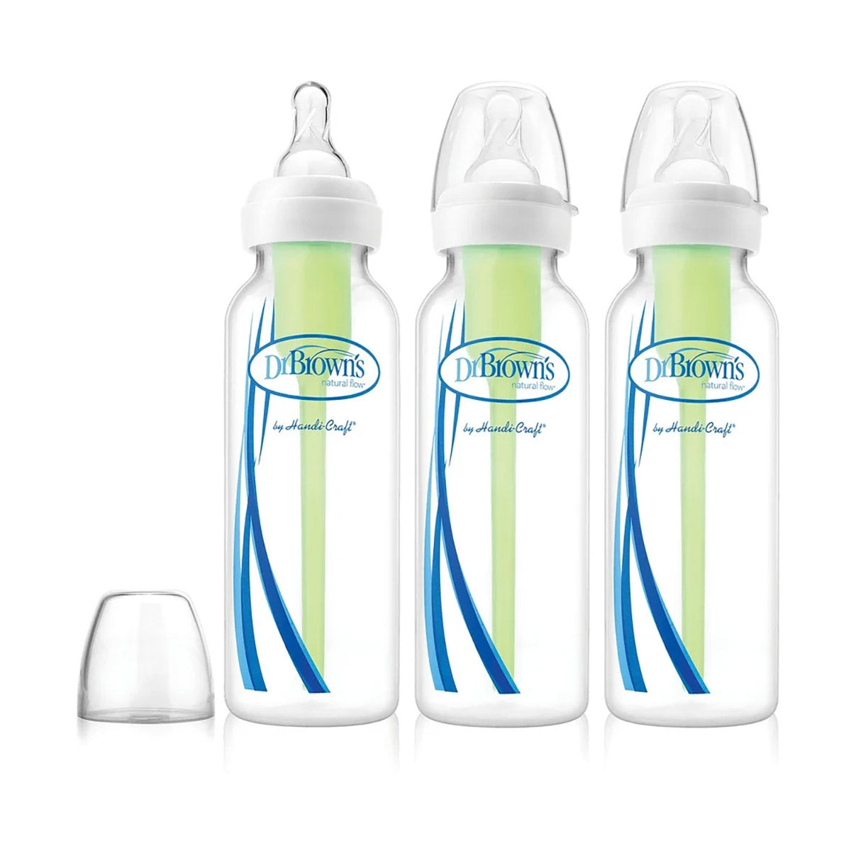 Dr Browns Standard Narrow Neck Options Bottle 250ml - 3 Pack 250ML from Dr Browns NZ stock babycity