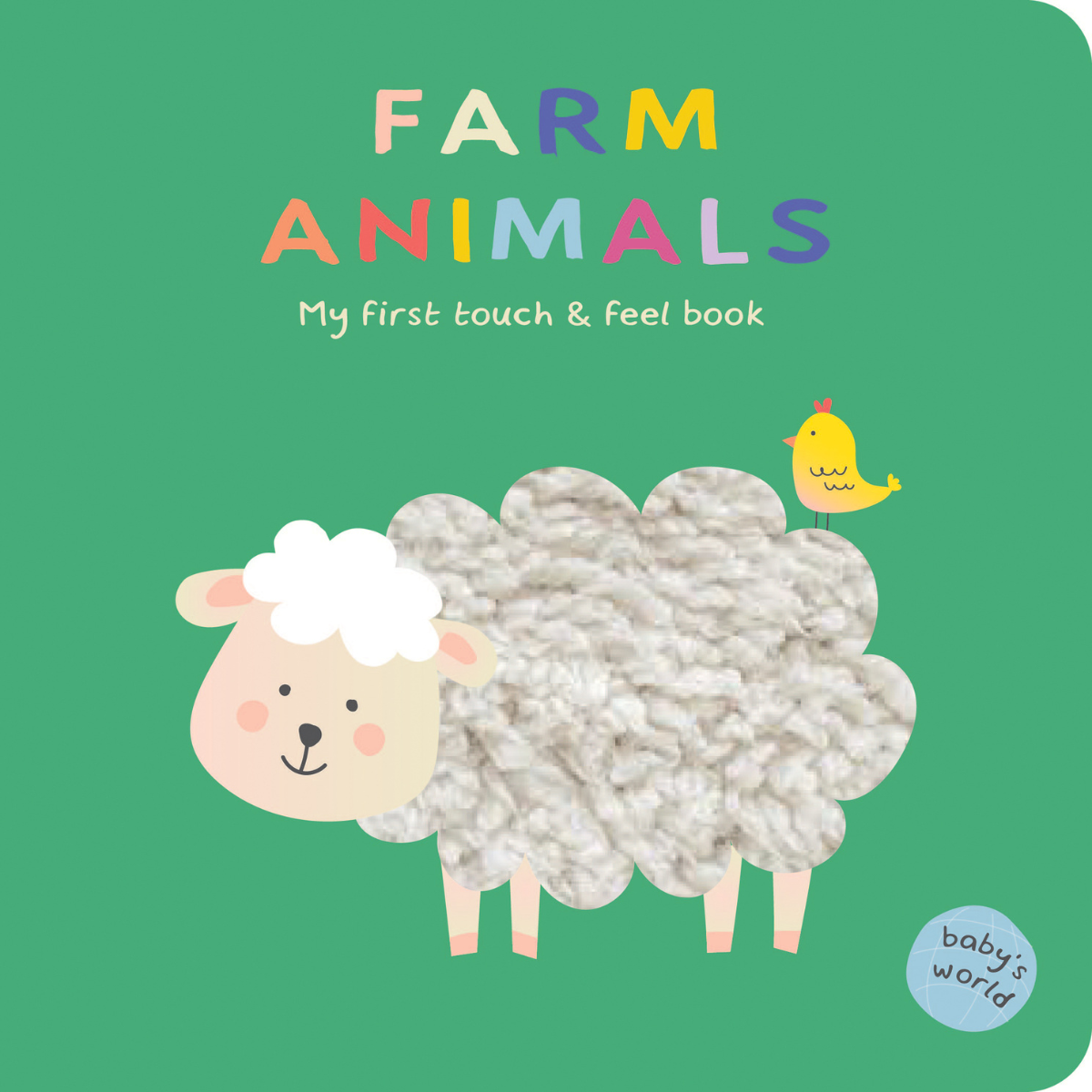 Farm Animals Touch & Feel Book from Blue Duck Books NZ stock babycity