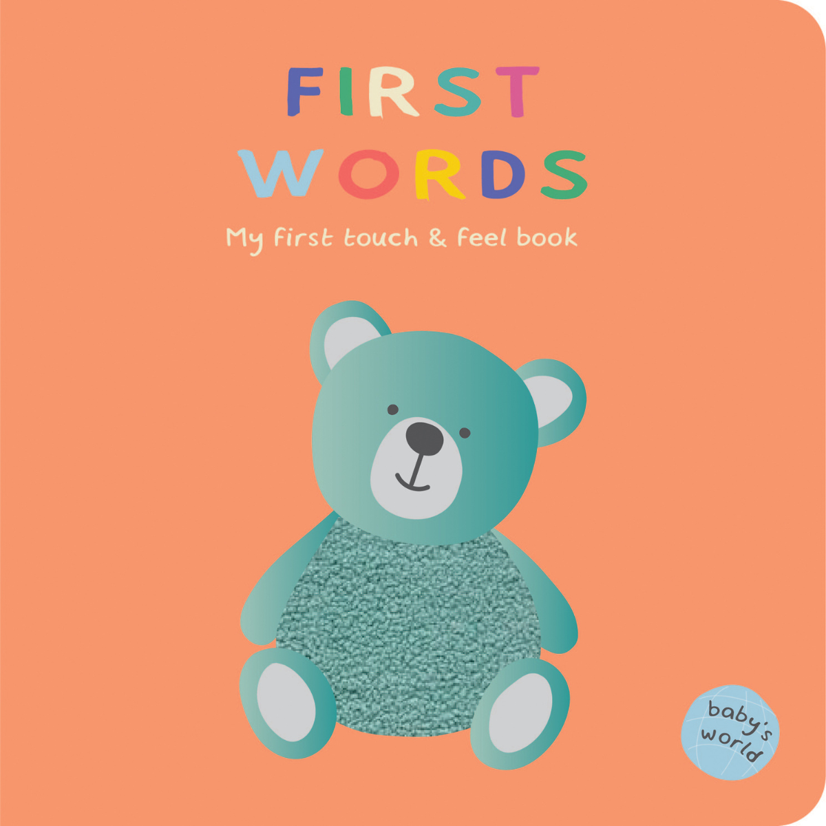 First Words Touch & Feel Book from Blue Duck Books NZ stock babycity
