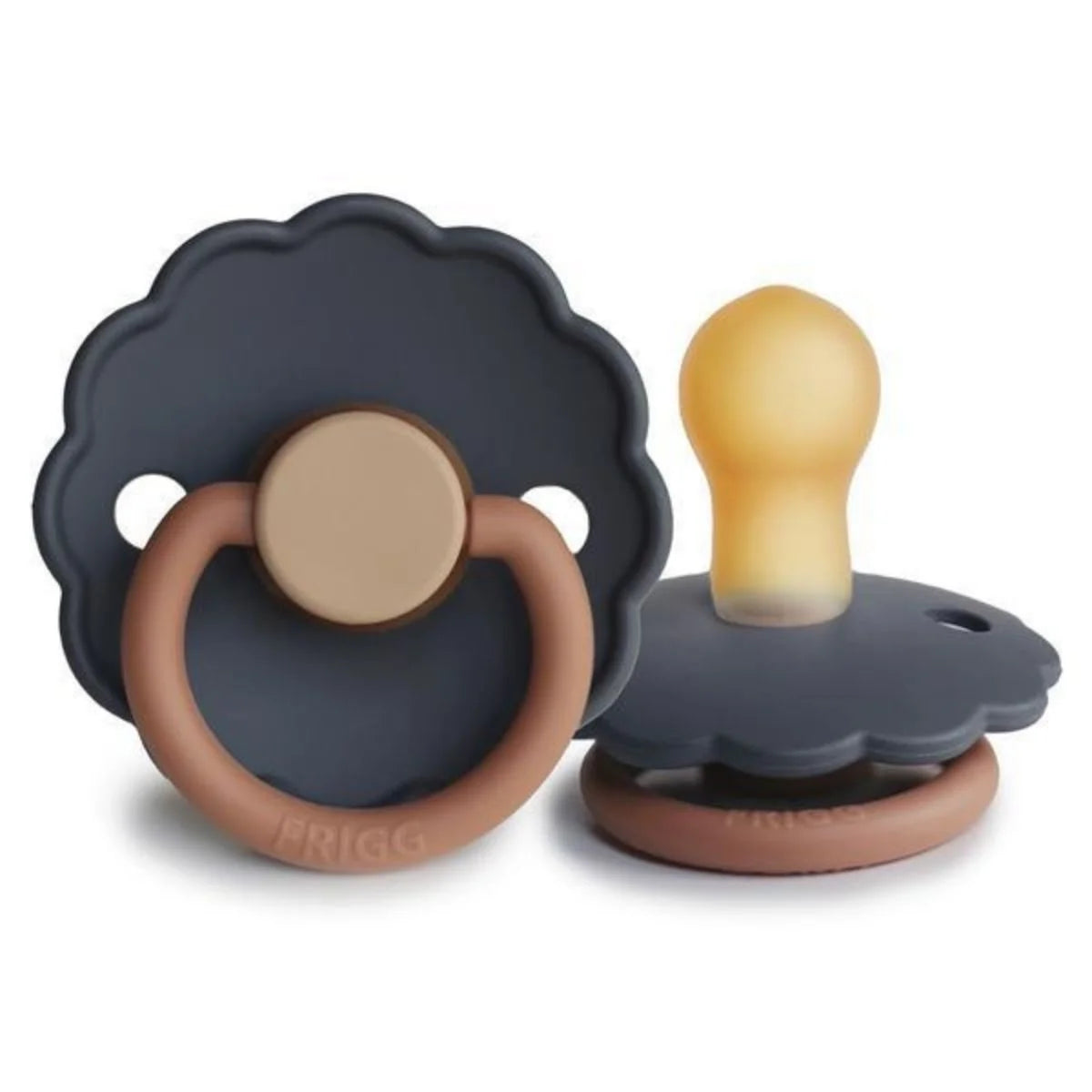 FRIGG Daisy Latex Pacifier - 2 Pack Aurora from Frigg NZ stock babycity