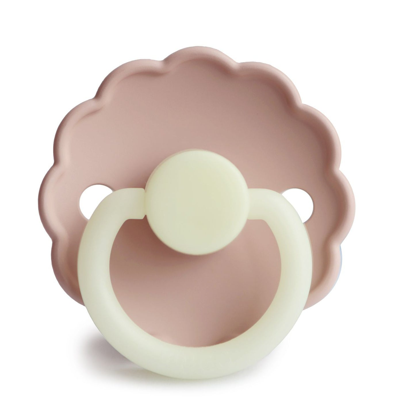 Frigg Daisy Silicone Night Pacifier- 2 Pack Blush from Frigg NZ stock babycity