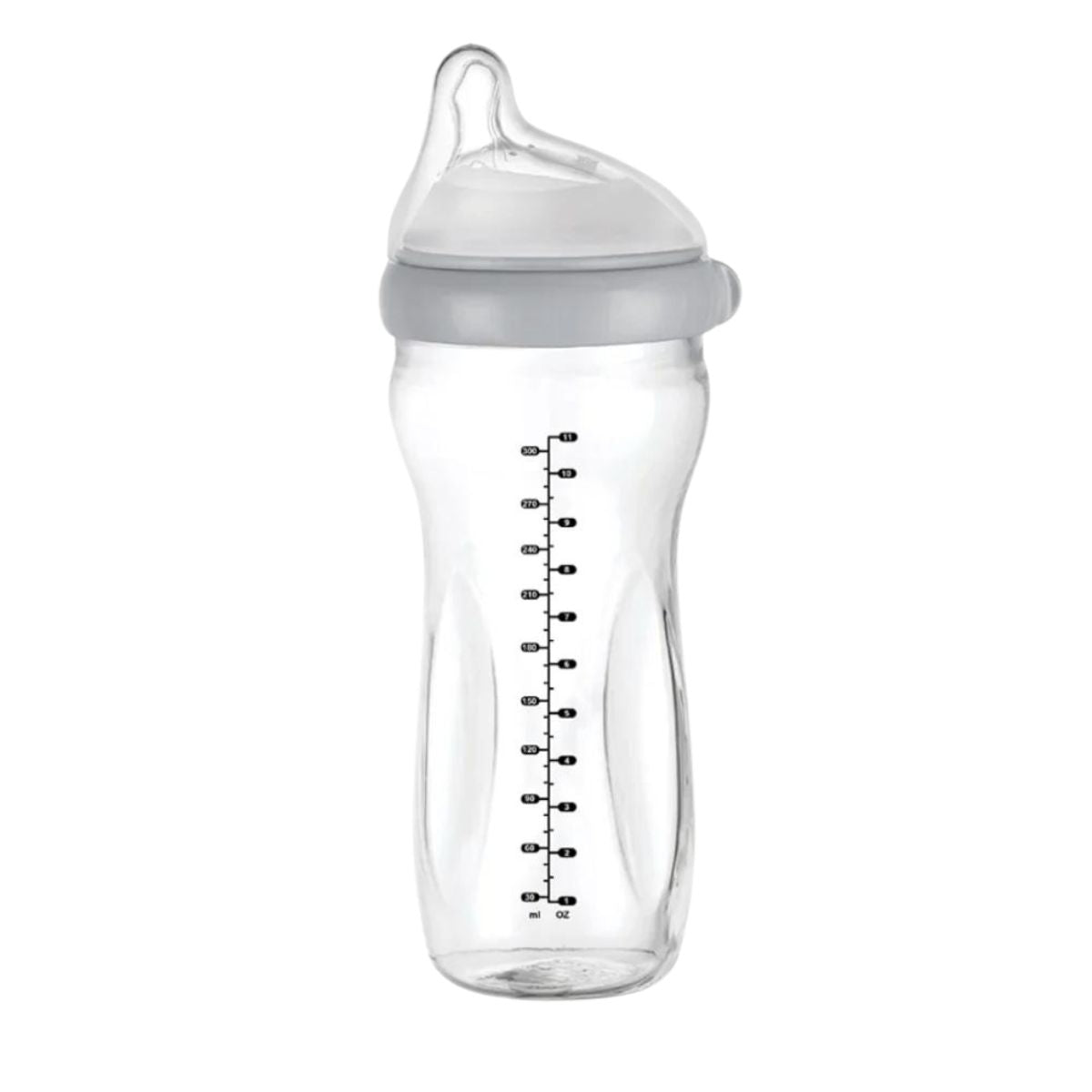 Haakaa Gen 3 Glass Bottle 180ml 180ML Grey from Haakaa NZ stock babycity