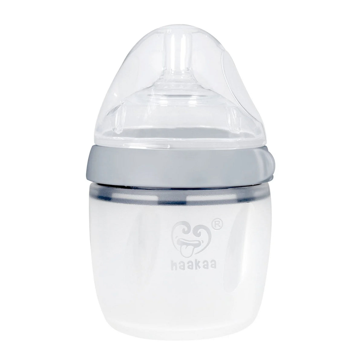 Haakaa Gen3 Baby Bottle 160ml 160ML Grey from Haakaa NZ stock babycity