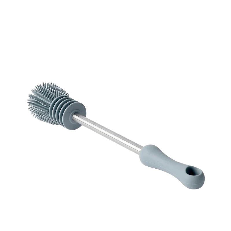 Haakaa Silicone Brush Grey from Haakaa NZ stock babycity