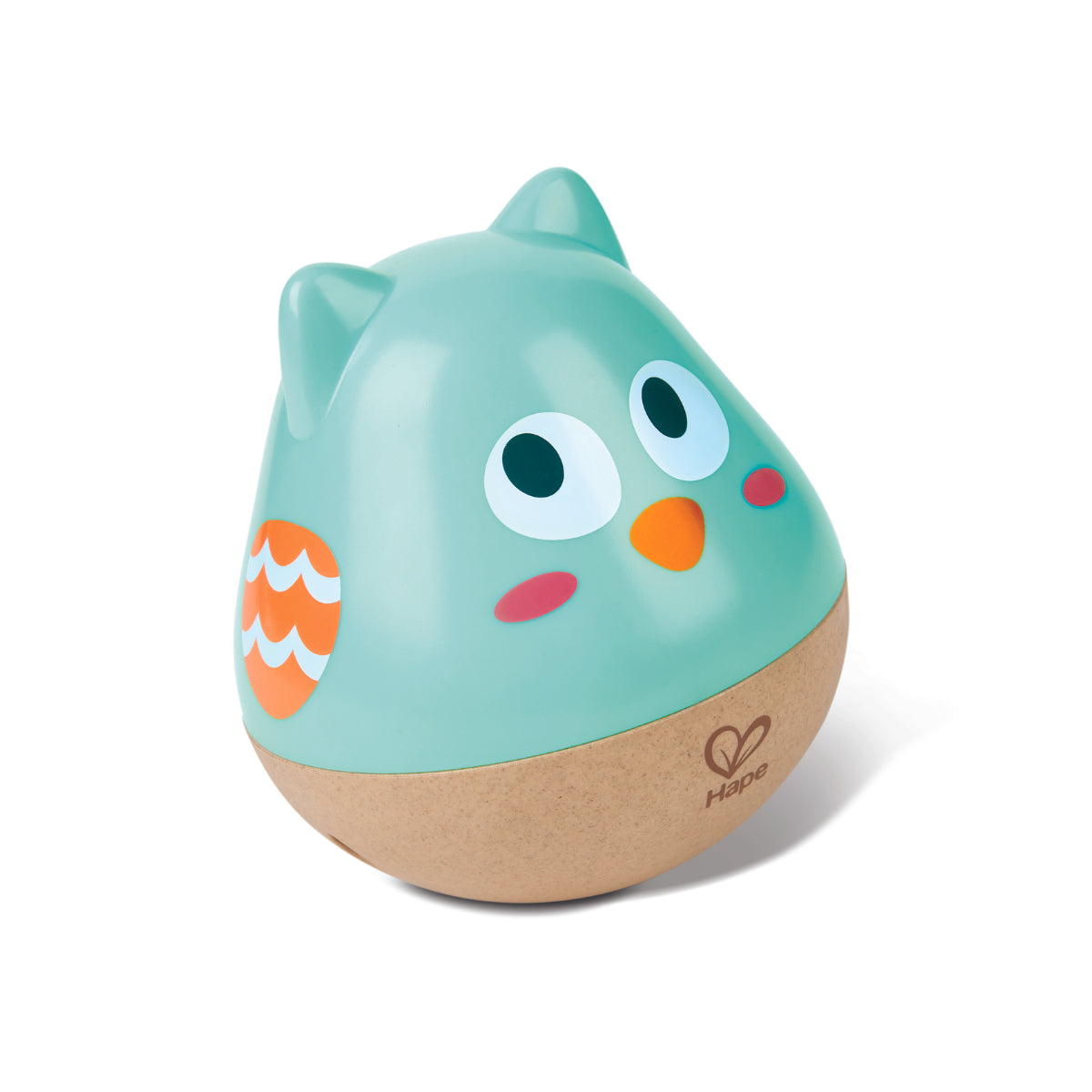 Hape Owl Musical Wobbler Blue from Hape NZ stock babycity