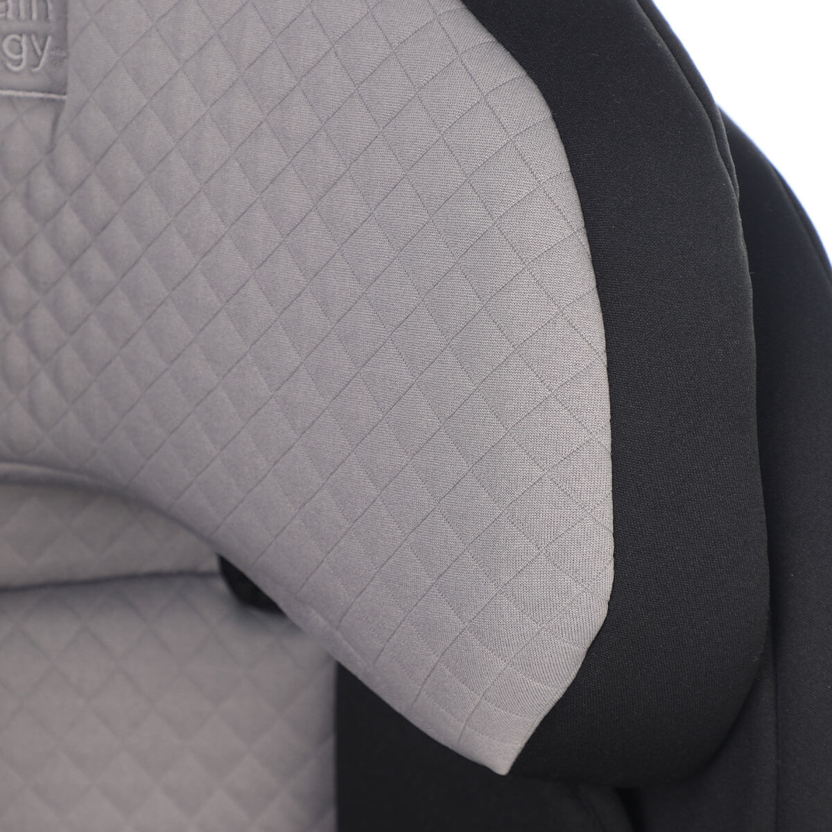 Mountain Buggy haven i-size booster car seat quilted fabric closeup