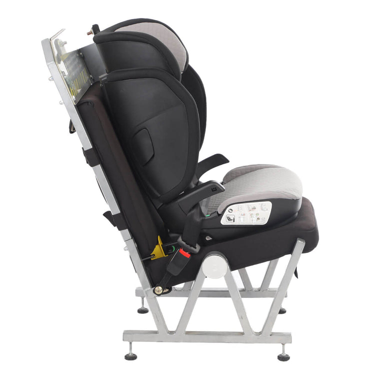 Mountain Buggy haven i-size booster car seat fitted in car seat