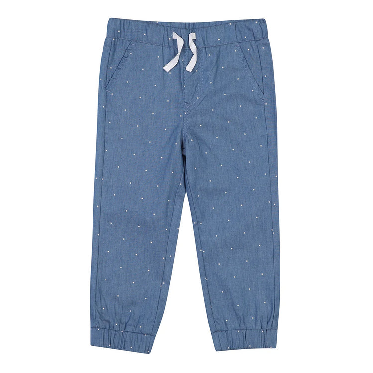 hi-hop Chambray Drawstring Pants Light Blue from hi-hop NZ stock babycity