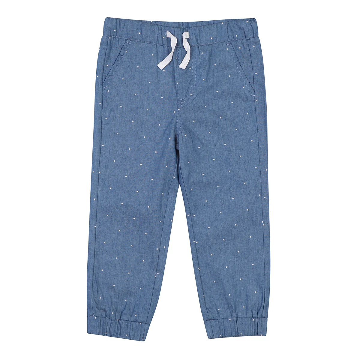 hi-hop Chambray Drawstring Pants Light Blue from hi-hop NZ stock babycity