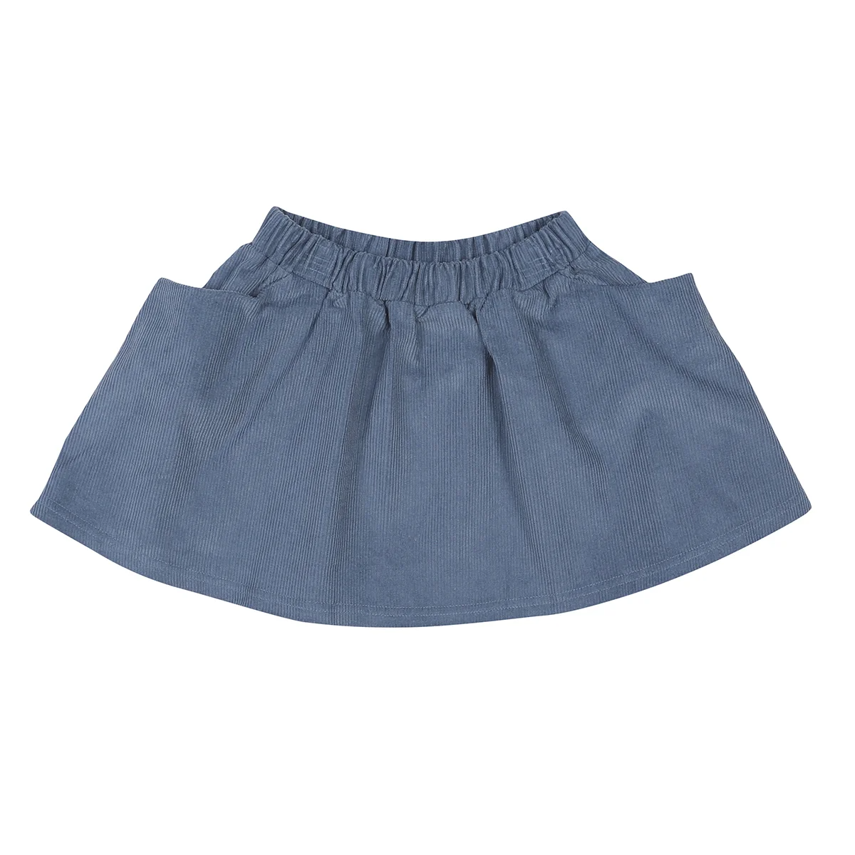 hi-hop Cord Pocket Skirt - Clearance Deep Sea Blue from hi-hop NZ stock babycity
