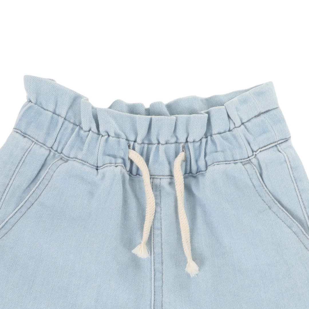 hi-hop Denim Paperbag Shorts