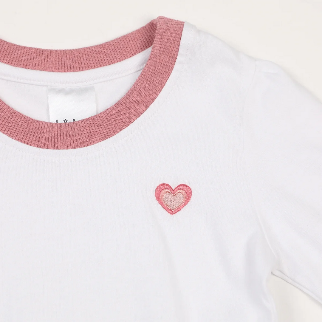 hi-hop Heart Signature Long Sleeve T-Shirt