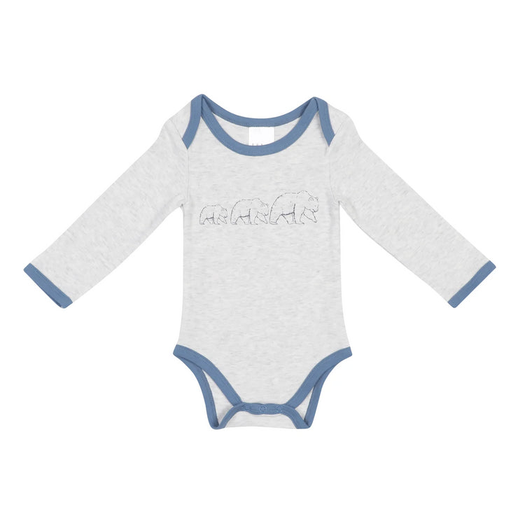 hi-hop Long Sleeve Bodysuit Three Bears from hi-hop NZ stock babycity