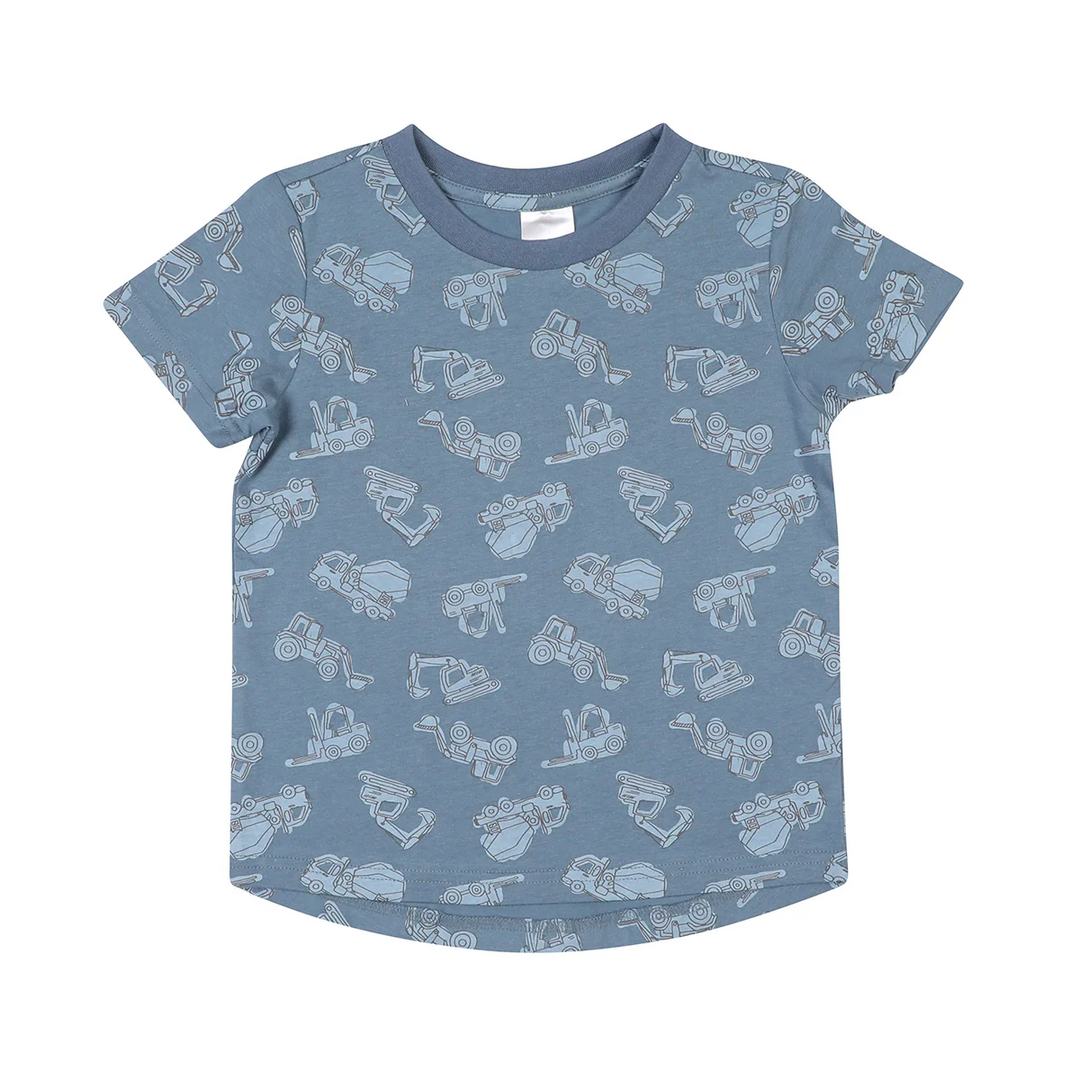 hi-hop Short Sleeve All-Over Print T-Shirt Digger from hi-hop NZ stock babycity