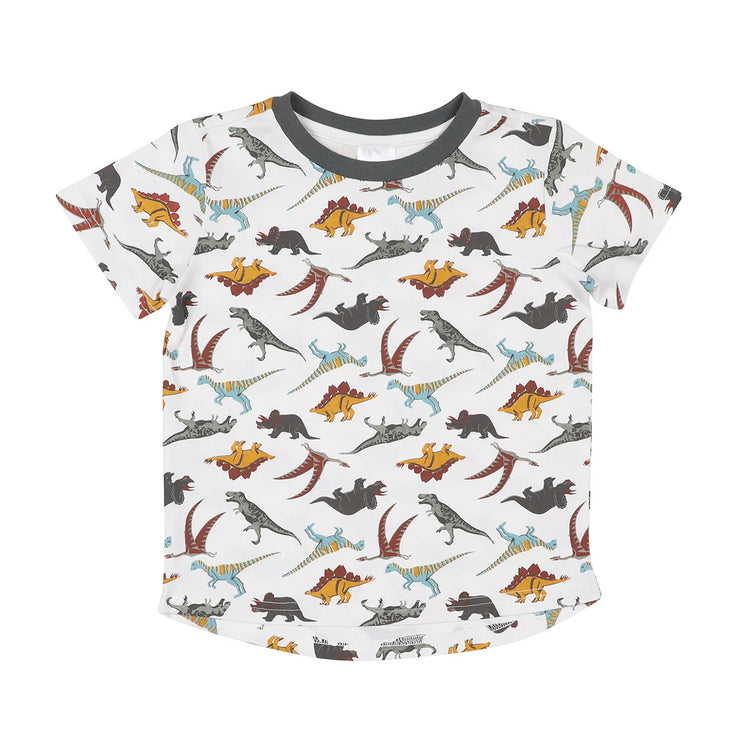hi-hop Short Sleeve All-Over Print T-Shirt Dino from hi-hop NZ stock babycity