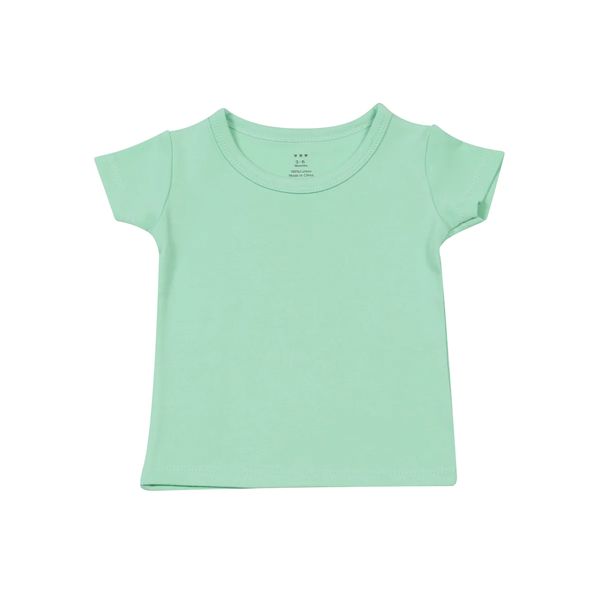hi-hop Short Sleeve Plain T-Shirt Sage from hi-hop NZ stock babycity