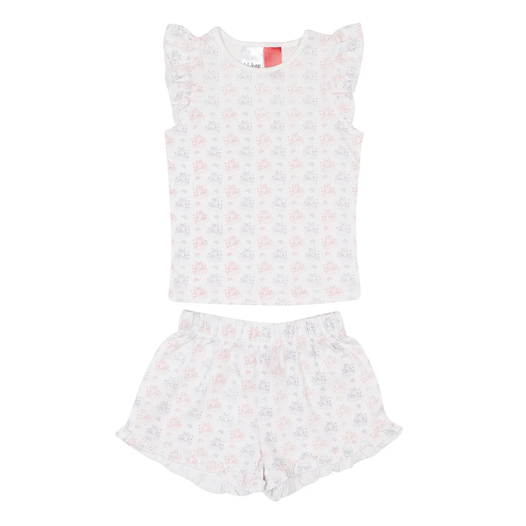 hi-hop Summer Ruffle Sleeve PJs Unicorn from hi-hop NZ stock babycity