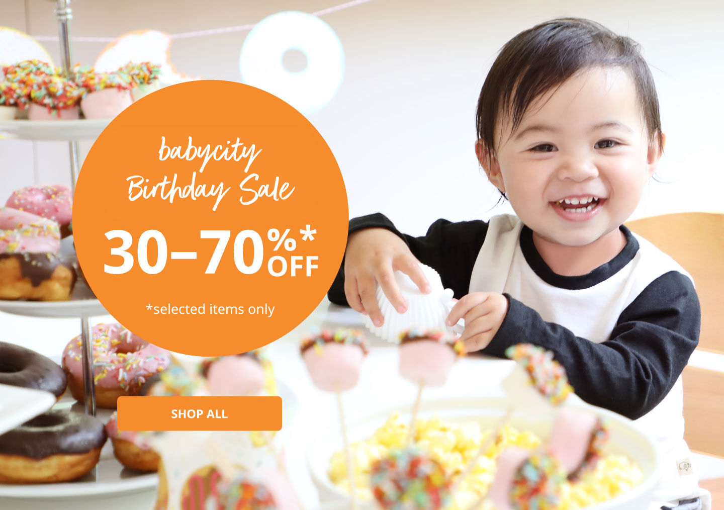 babycity Birthday Sale: 30-70% OFF