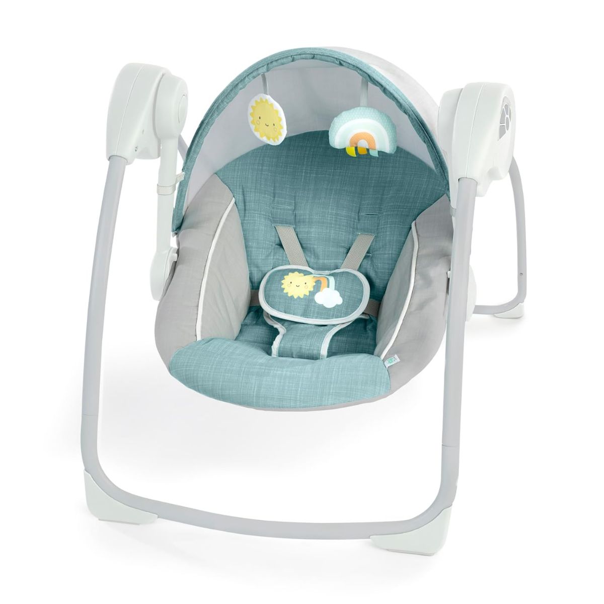 Ingenuity Canopy Portable Swing Teal from Ingenuity NZ stock babycity