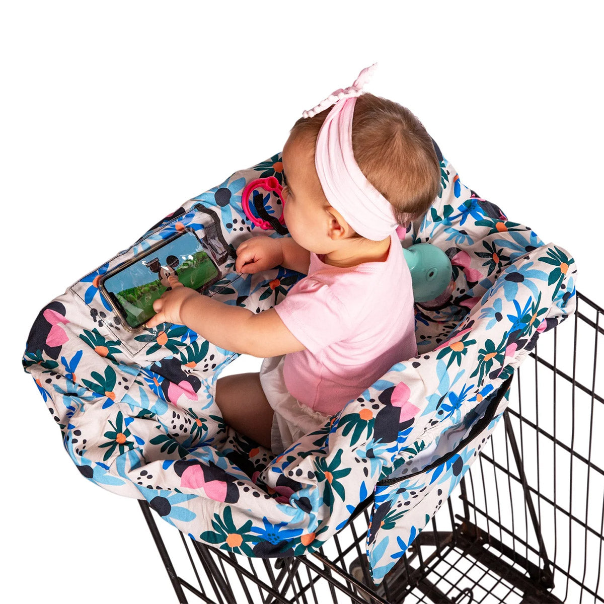 Fashion infant grocery cart cover