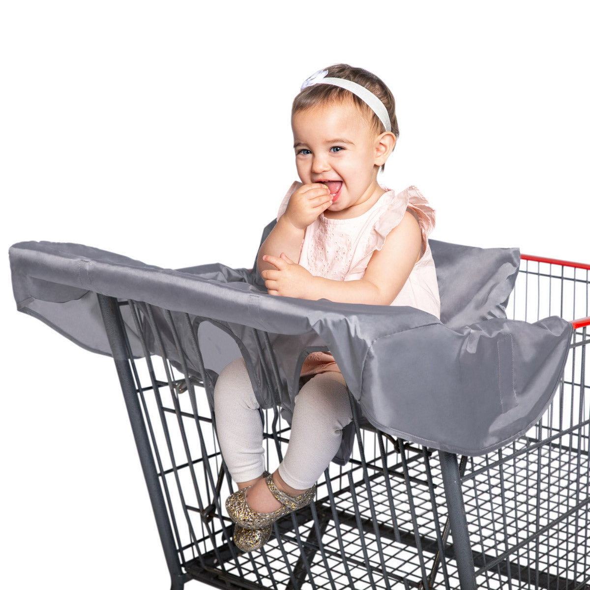 JL Childress Shopping Cart & Highchair Cover Grey from JL Childress NZ stock babycity