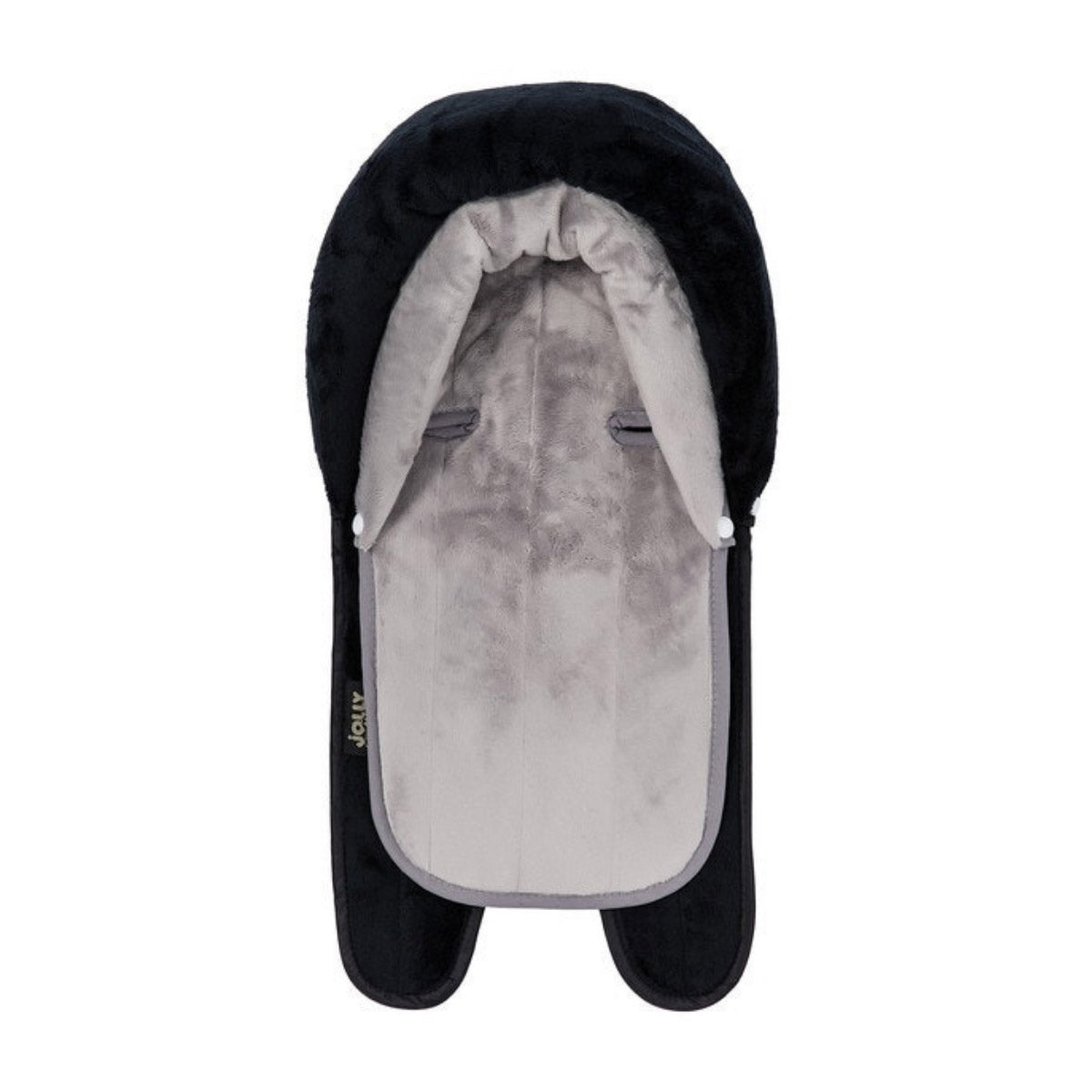 Jolly Jumper 2-in-1 Head Support Black Grey from Jolly Jumper NZ stock babycity