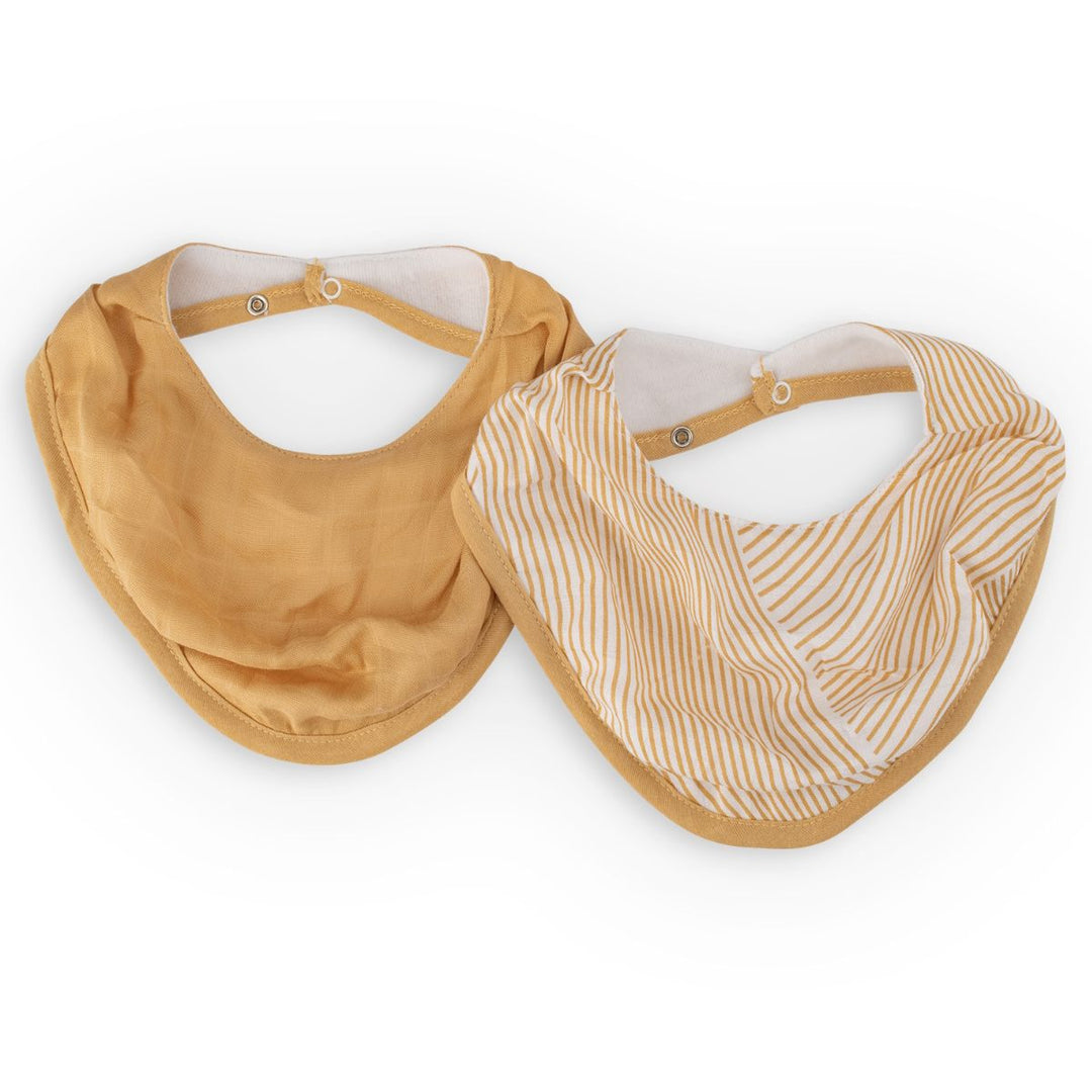 Little Bamboo Muslin Bib 2 Pack