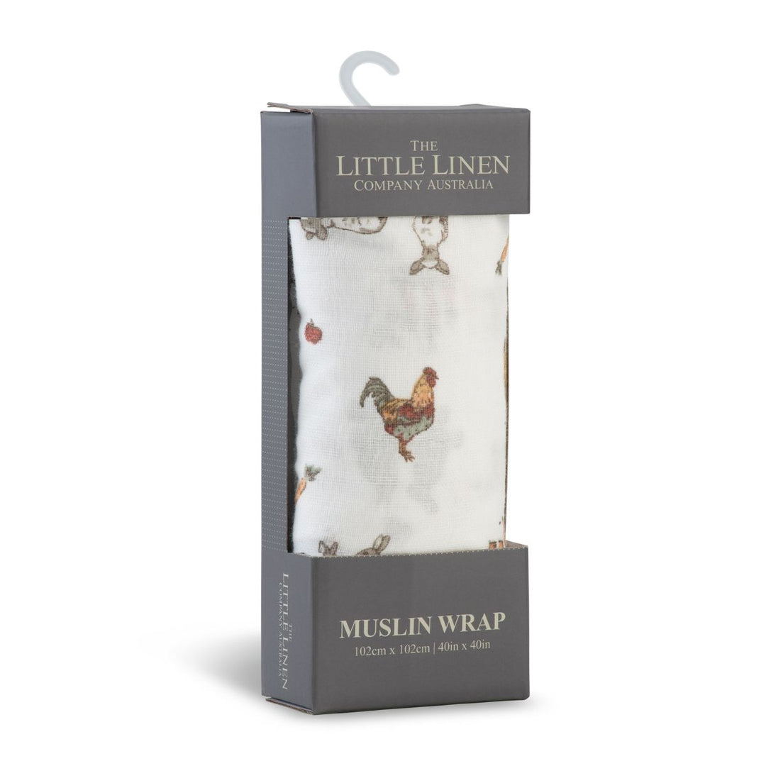 Little Linen Muslin Wrap