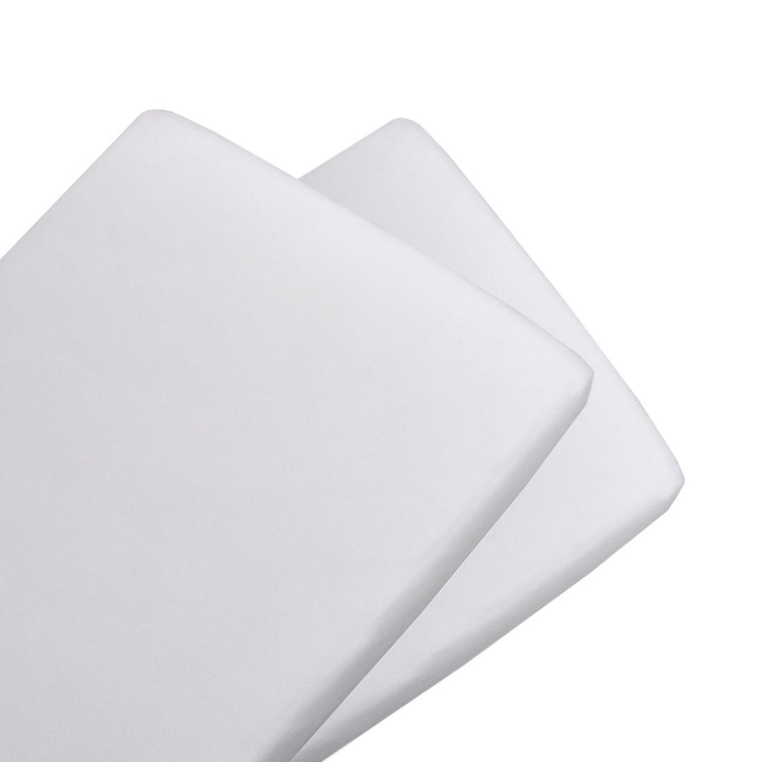 Living Textiles Cradle Fitted Sheet - 2 Pack