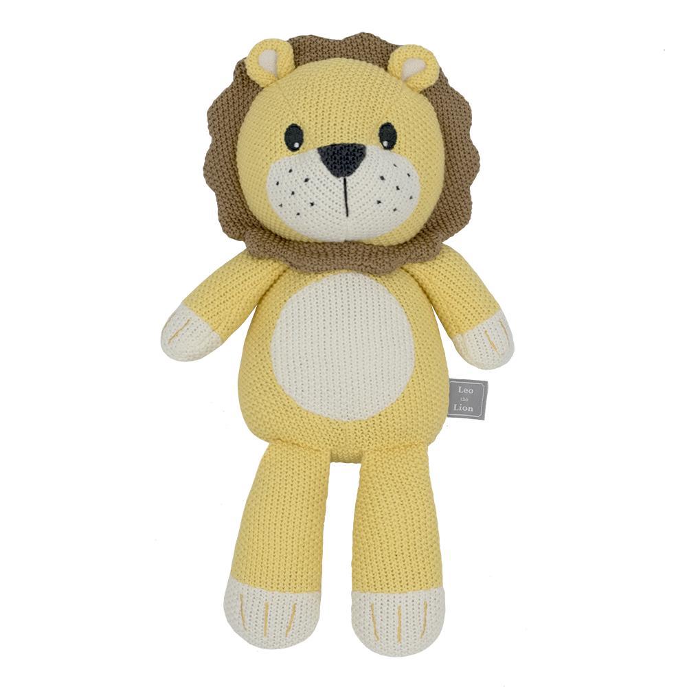 Living Textiles Leo The Lion Yellow from Living Textiles NZ stock babycity