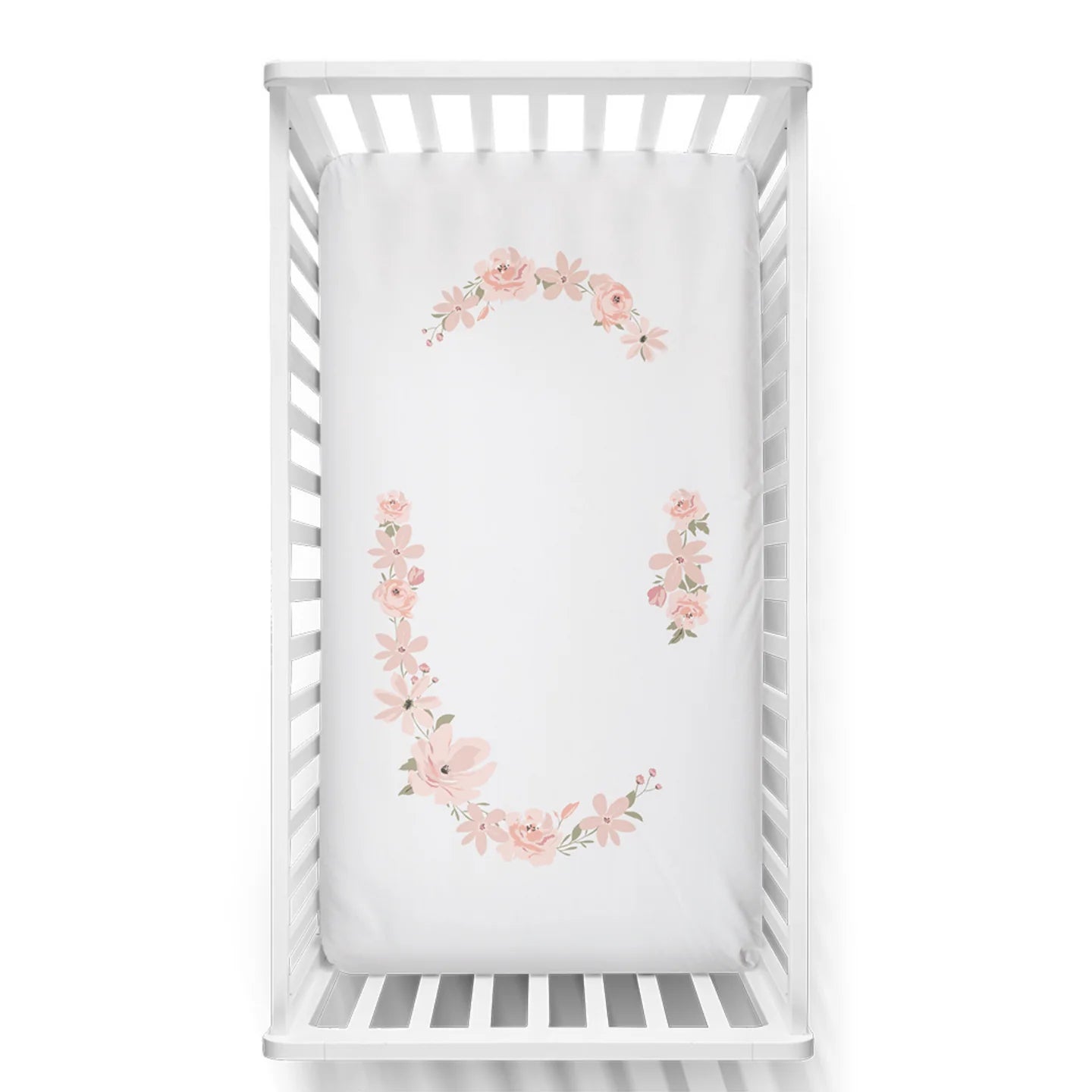 Lolli Living Floral Bouquet Cot Fitted Sheet Floral Bouquet from Lolli Living NZ stock babycity