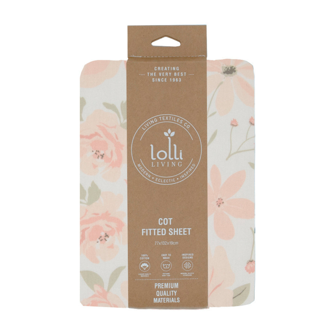 Lolli Living Meadow Cot Fitted Sheet