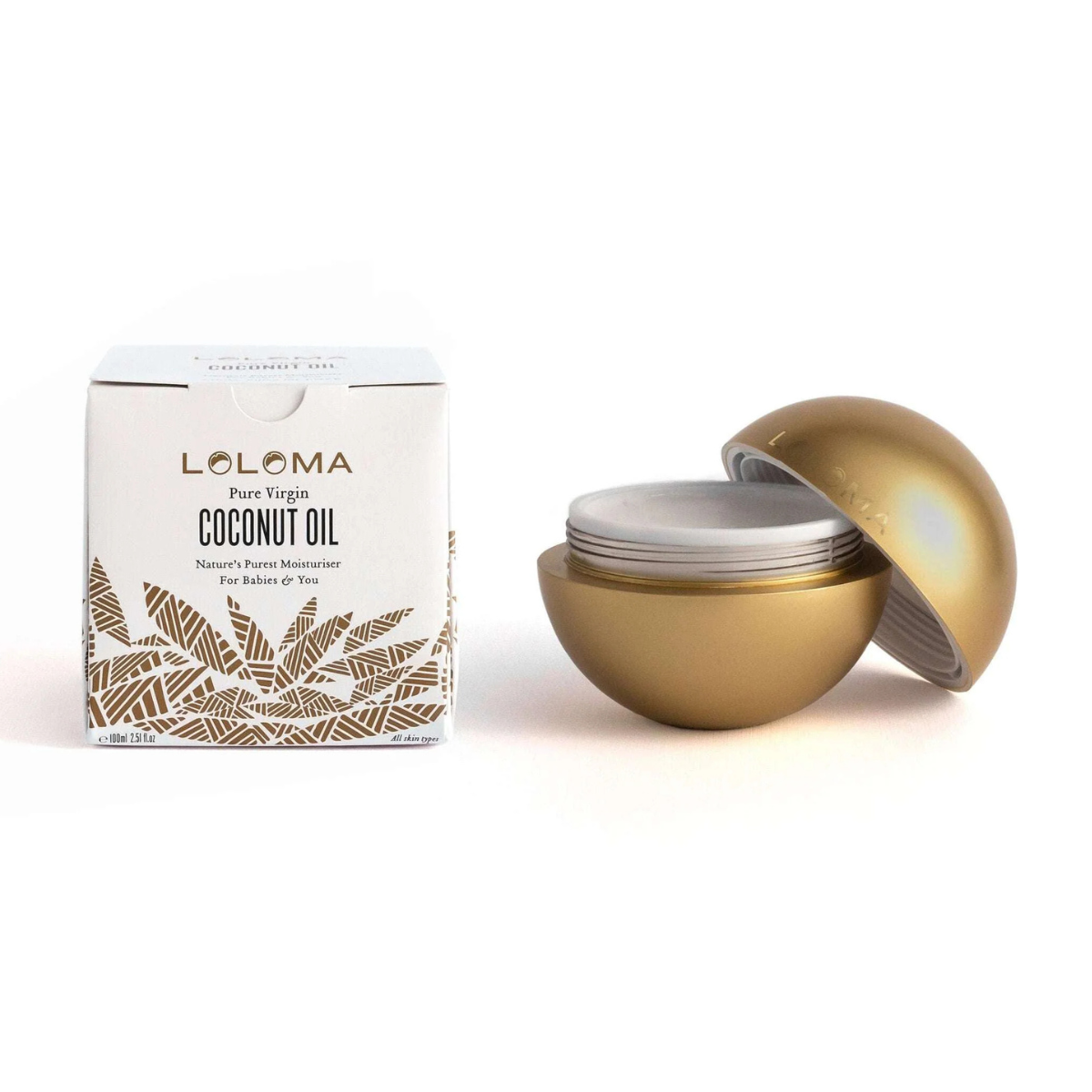 Loloma Ultra-Light Virgin Coconut Oil Moisturiser 30ml from Loloma NZ stock babycity