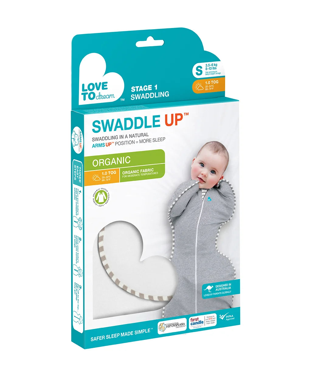 Love To Dream Swaddle Up Organic 1.0 TOG