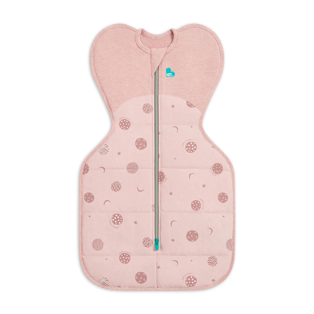 Love To Dream Swaddle Up 2.5 TOG Little Dreamer Dusty Pink from Love To Dream NZ stock babycity