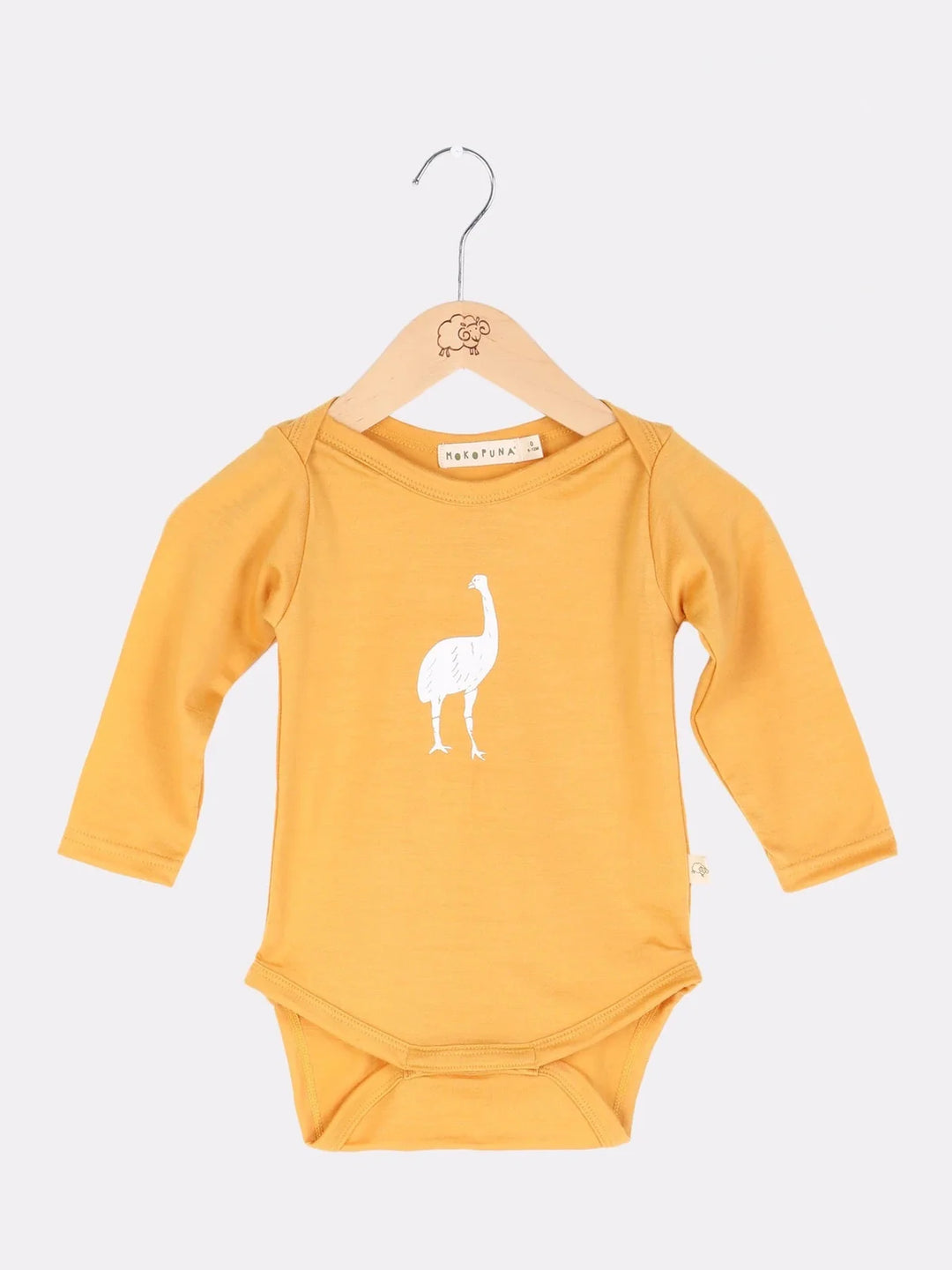 Mokopuna Merino Long Sleeve Shortsuit