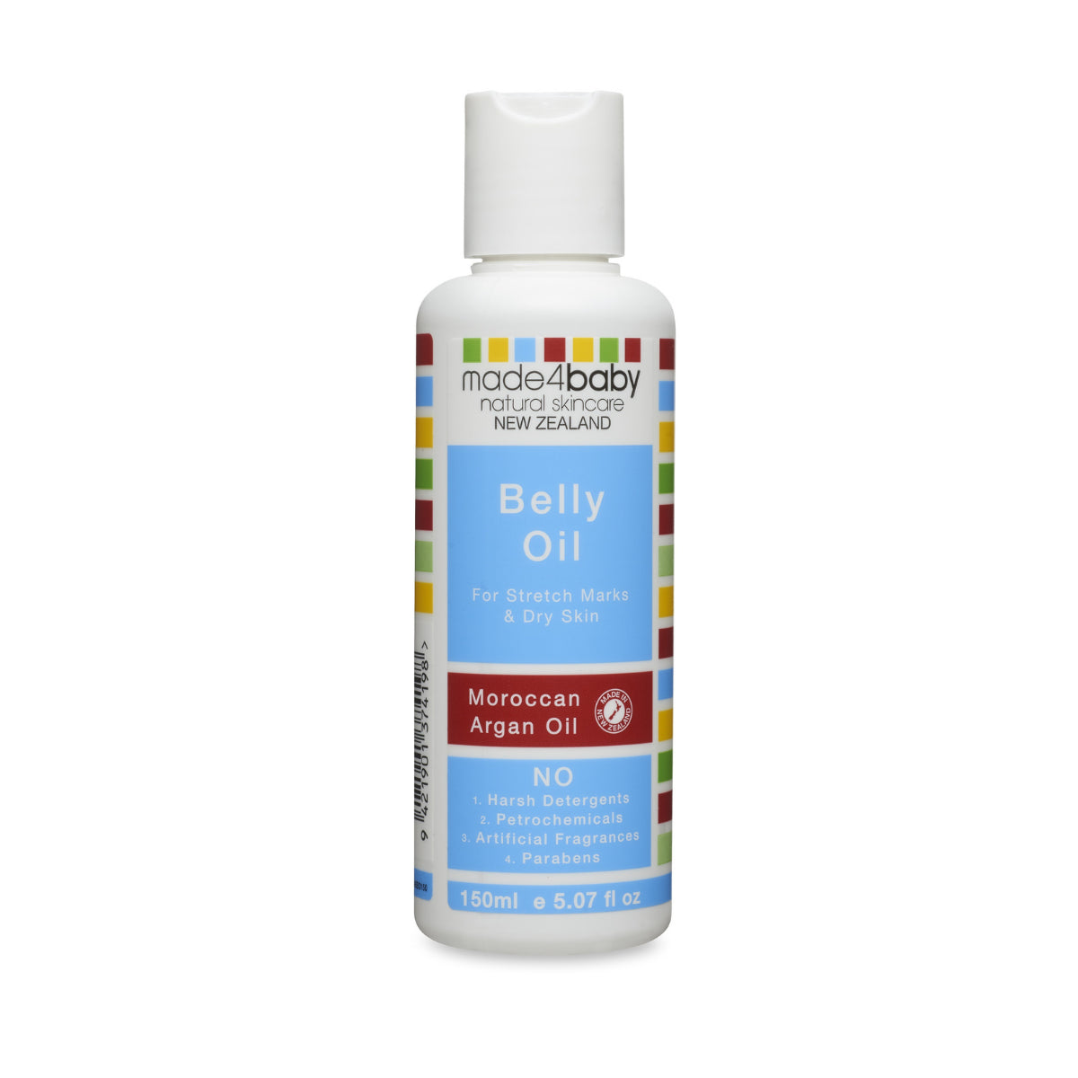 Made4Baby Belly Oil Fragrance Free from Made4Baby NZ stock babycity