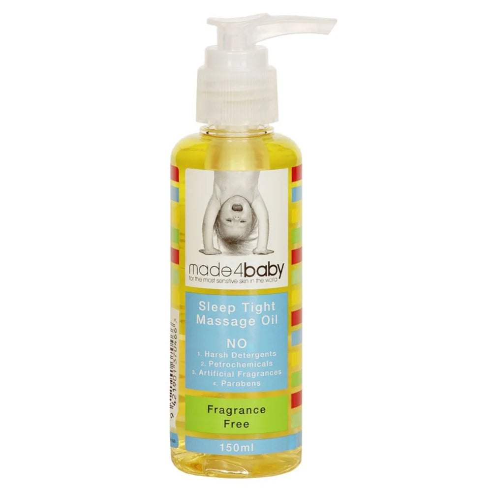 Made4Baby Massage Oil Fragrance Free from Made4Baby NZ stock babycity