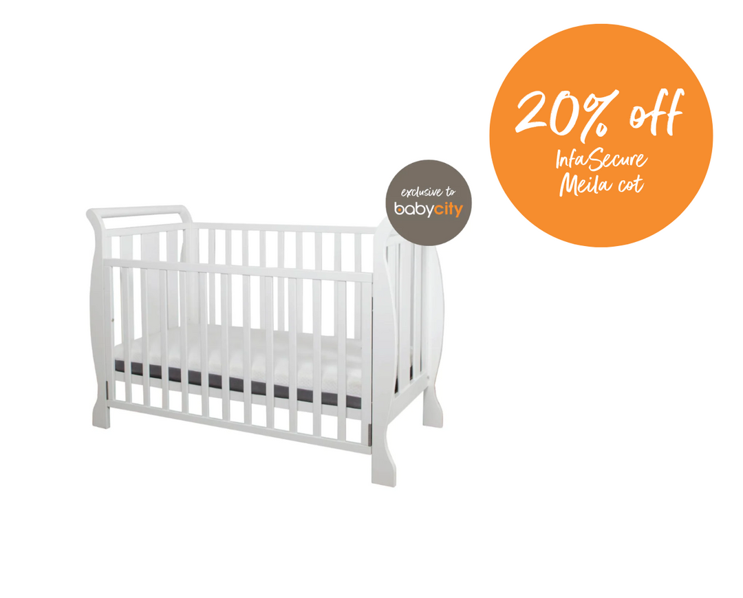 20% OFF the InfaSecure Meila cot