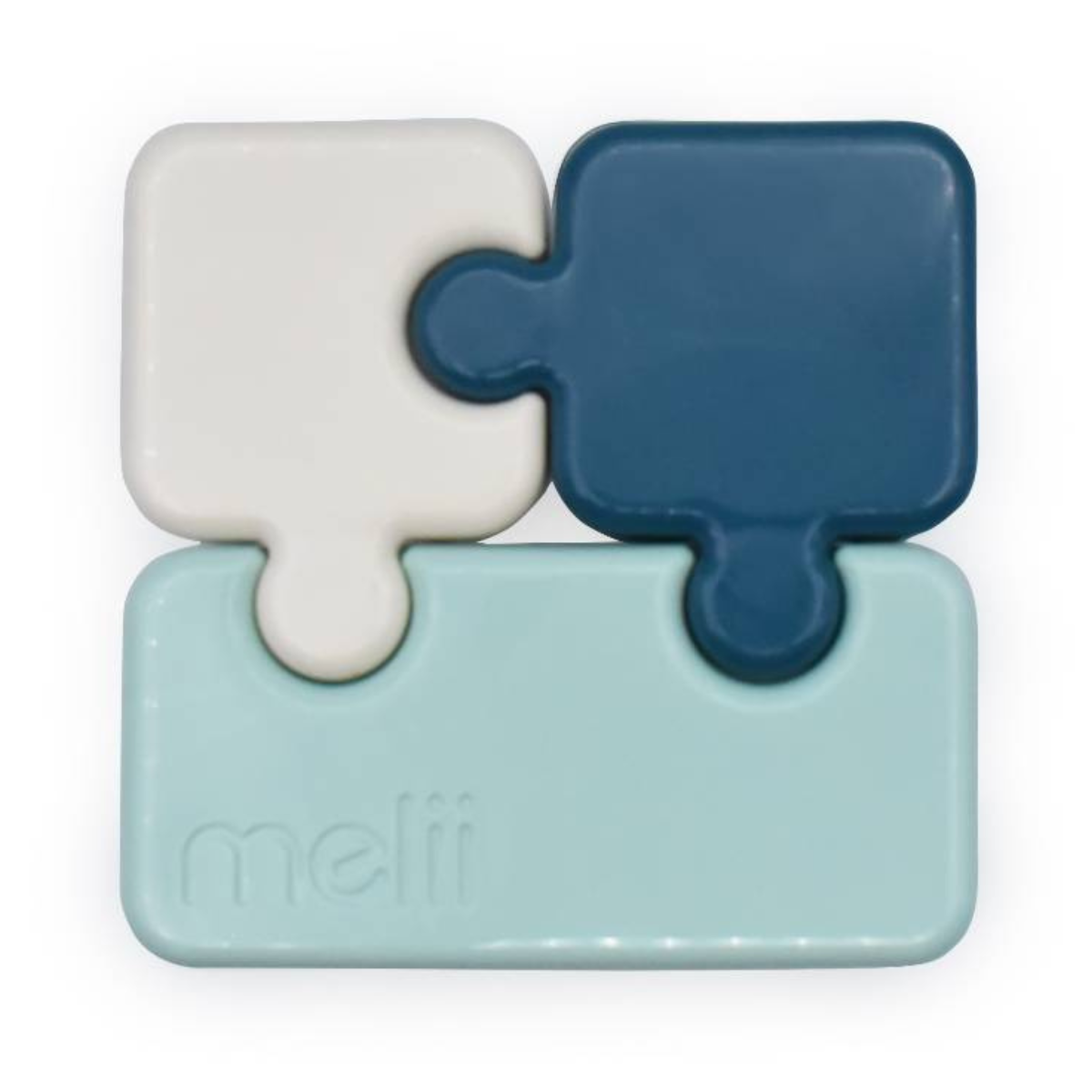 Melii Puzzle Container Luxe Blue from Melii NZ stock babycity