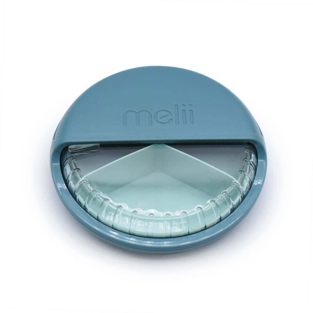 Melii Spin Snack Container Luxe Blue from Melii NZ stock babycity