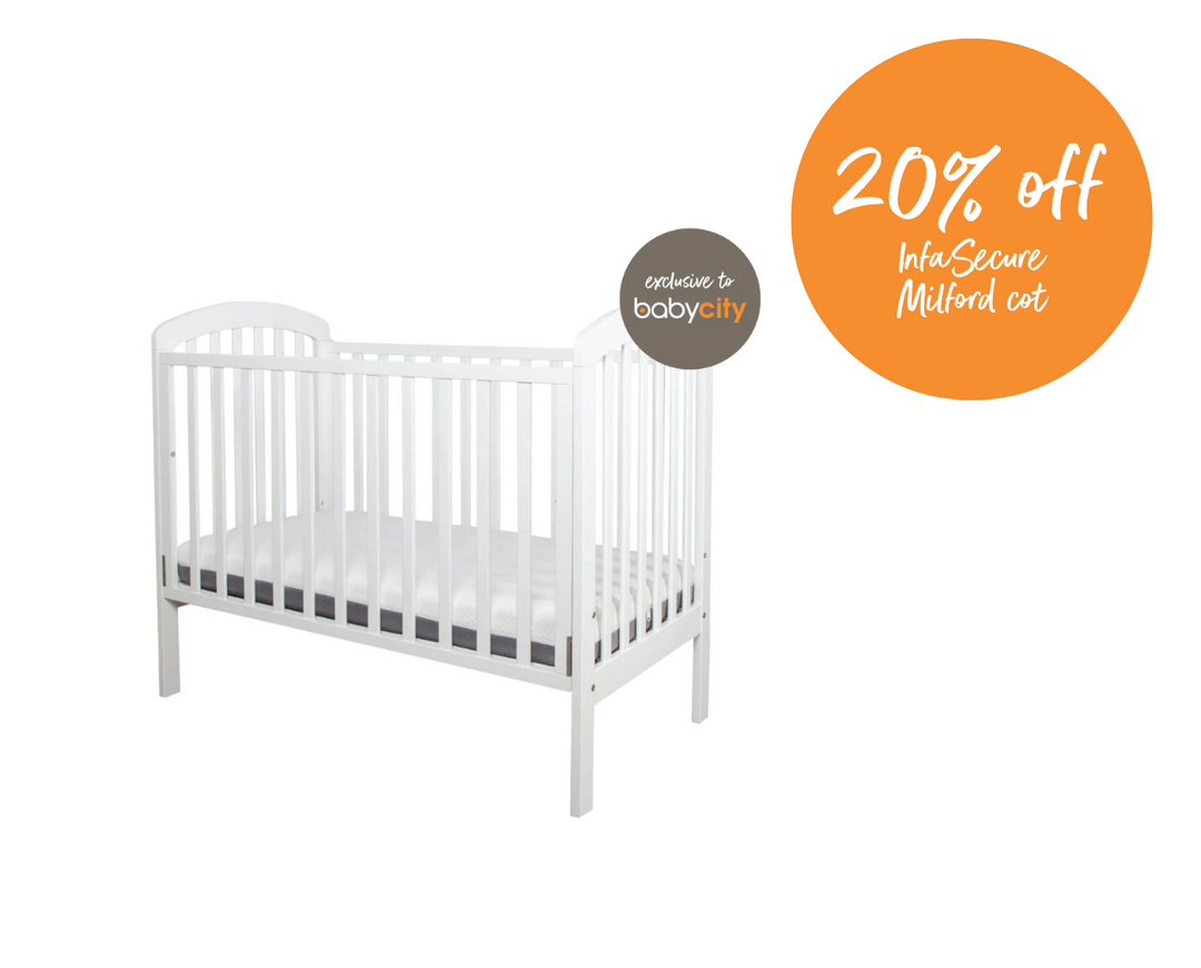 20% OFF the InfaSecure Milford cot