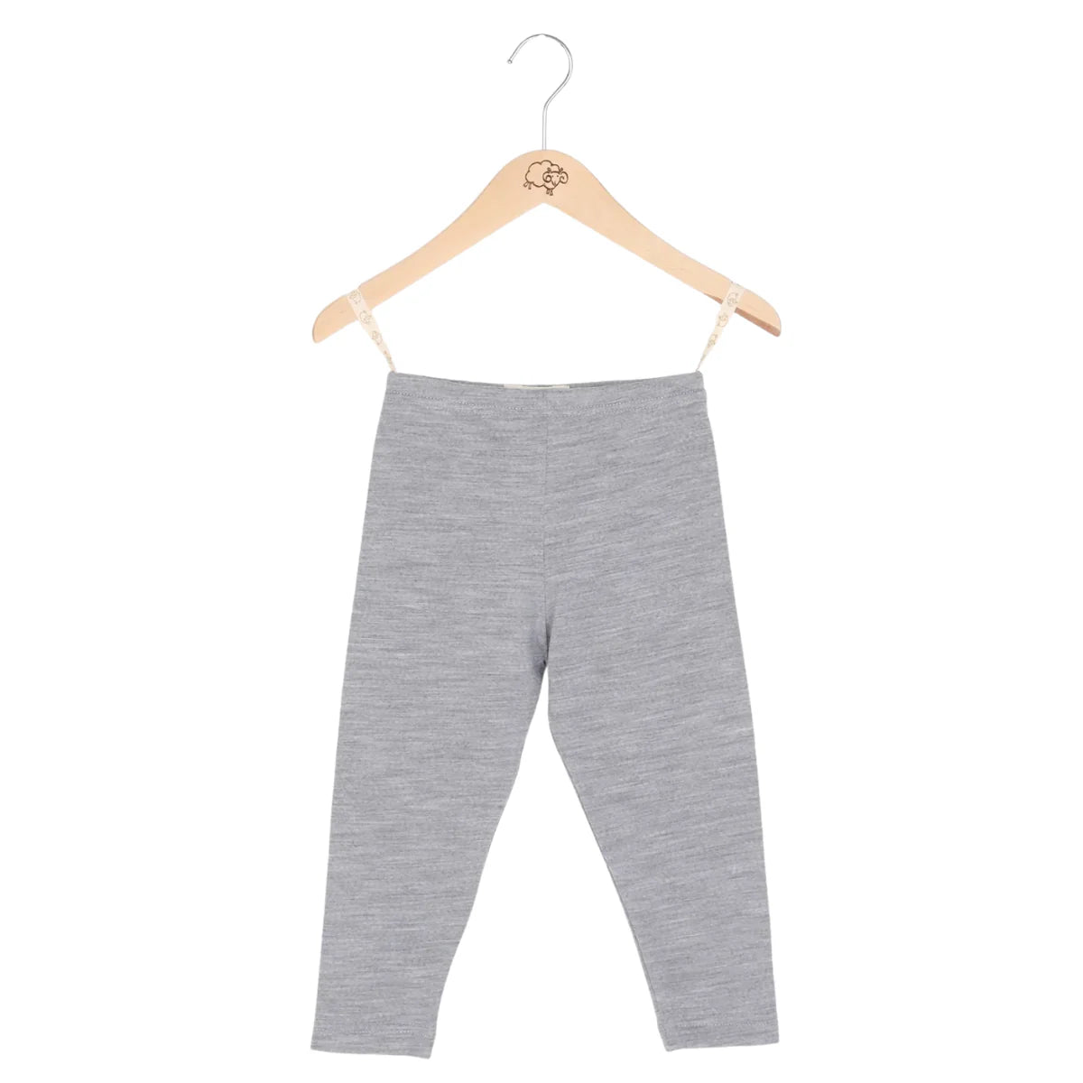 Mokopuna Merino Leggings - Clearance 6-12M Mist from Mokopuna NZ stock babycity